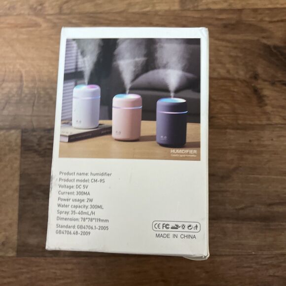 Aroma Humidifier Essential Oil Diffuser Grain Ultrasonic Air LED Aromatherapy US - Picture 8 of 13